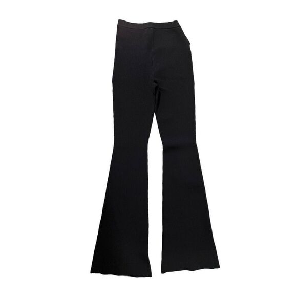 NICHOLAS Kari Double Rings Rib Knit Pant in Black - Picture 10 of 12